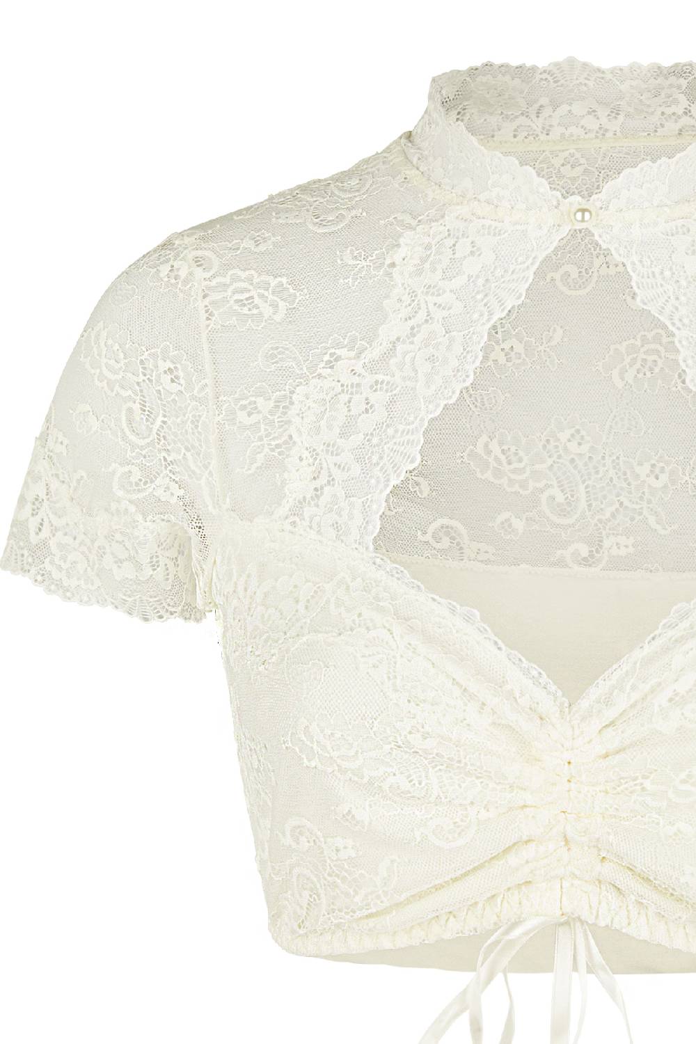 Nina Von C. Dirndl-Bluse Giulia, Kurzarm