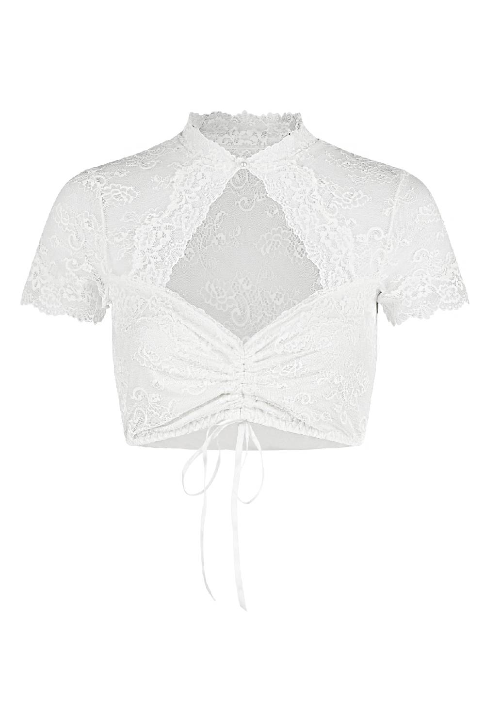 Nina Von C. Dirndl-Bluse Giulia, kurzarm