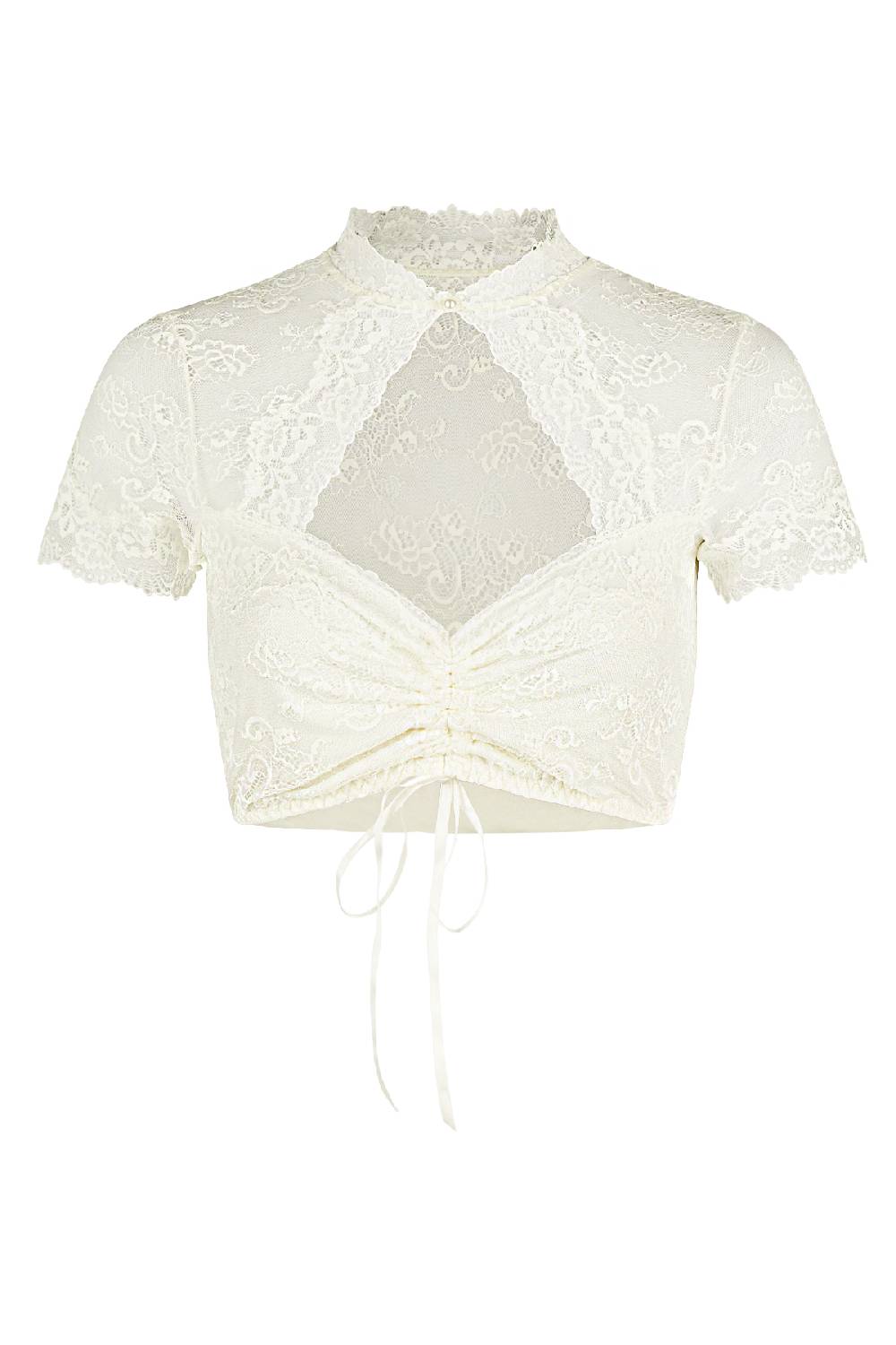 Nina Von C. Dirndl-Bluse Giulia, kurzarm