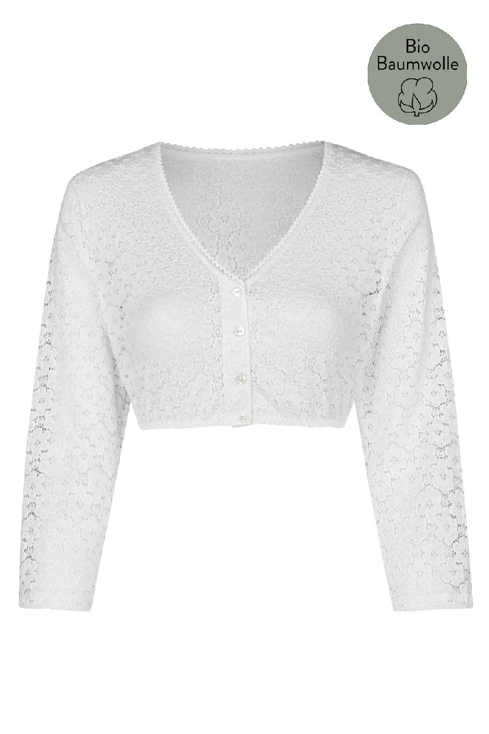 Nina Von C. Dirndl-Bluse Sabine, 3/4 Arm