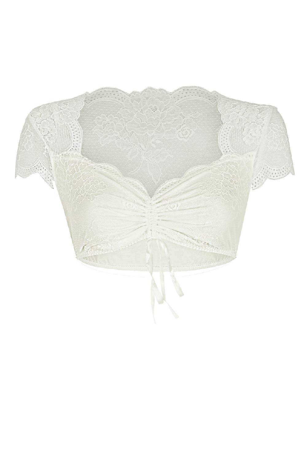 Nina Von C. Dirndl-Bluse Sybille, Kurzarm