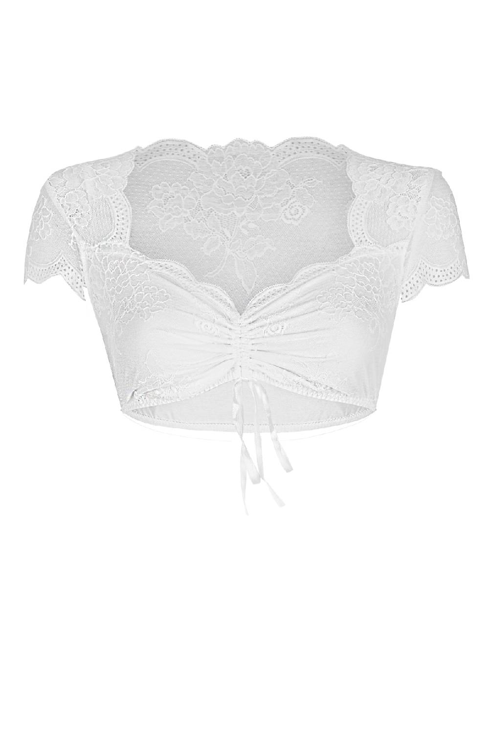 Nina Von C. Dirndl-Bluse Sybille, Kurzarm