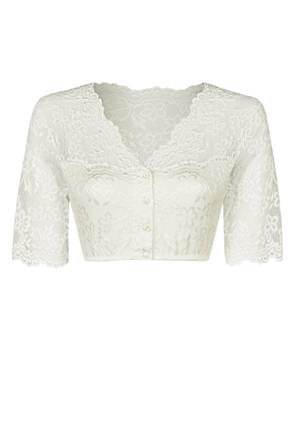 Nina Von C. Dirndl-Bluse Waltraud, Halbarm