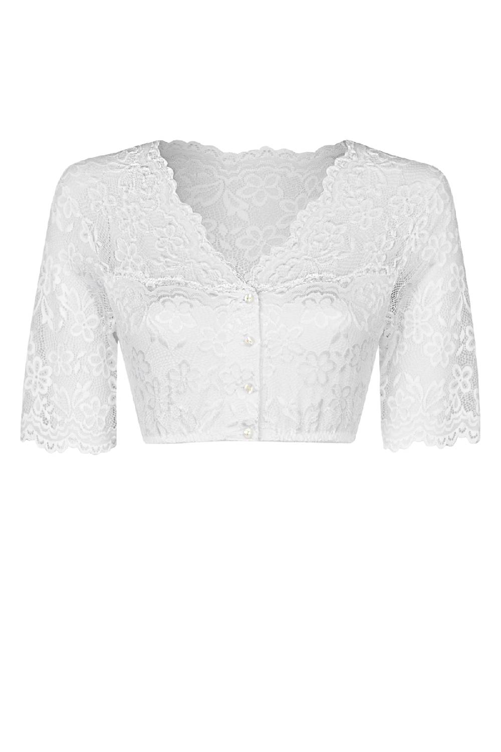 Nina Von C. Dirndl-Bluse Waltraud, Halbarm