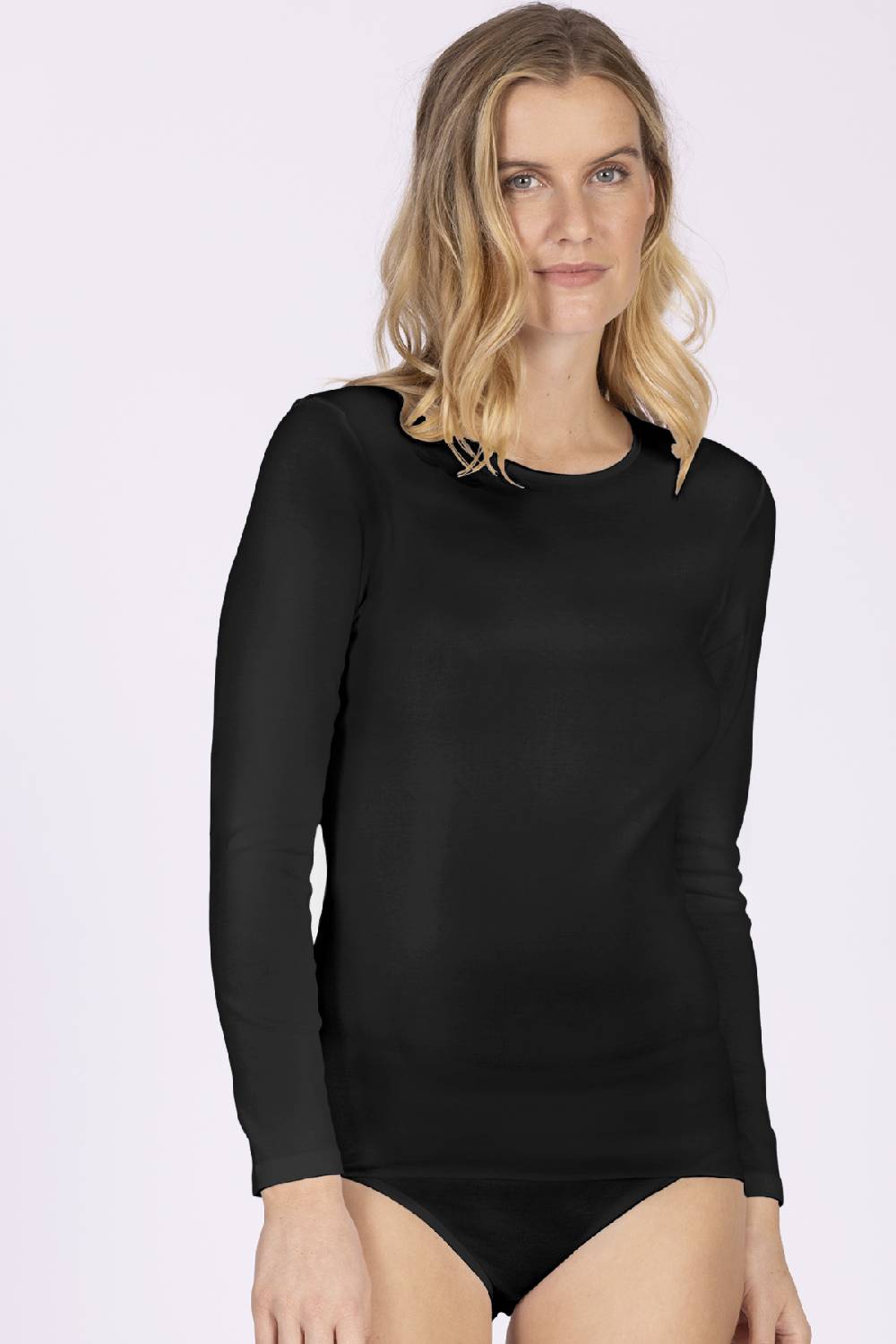 Nina Von C. Langarm Shirt, FINE COTTON