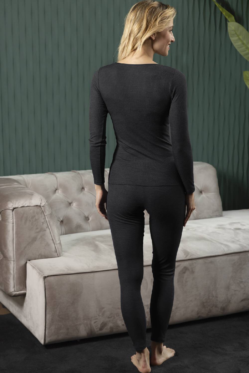 Nina Von C. Langarm Shirt, WOOL SILK