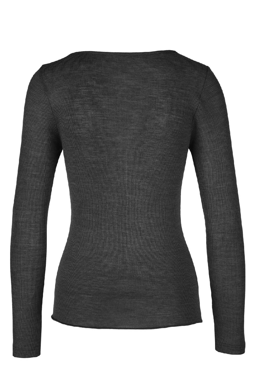 Nina Von C. Langarm Shirt, WOOL SILK