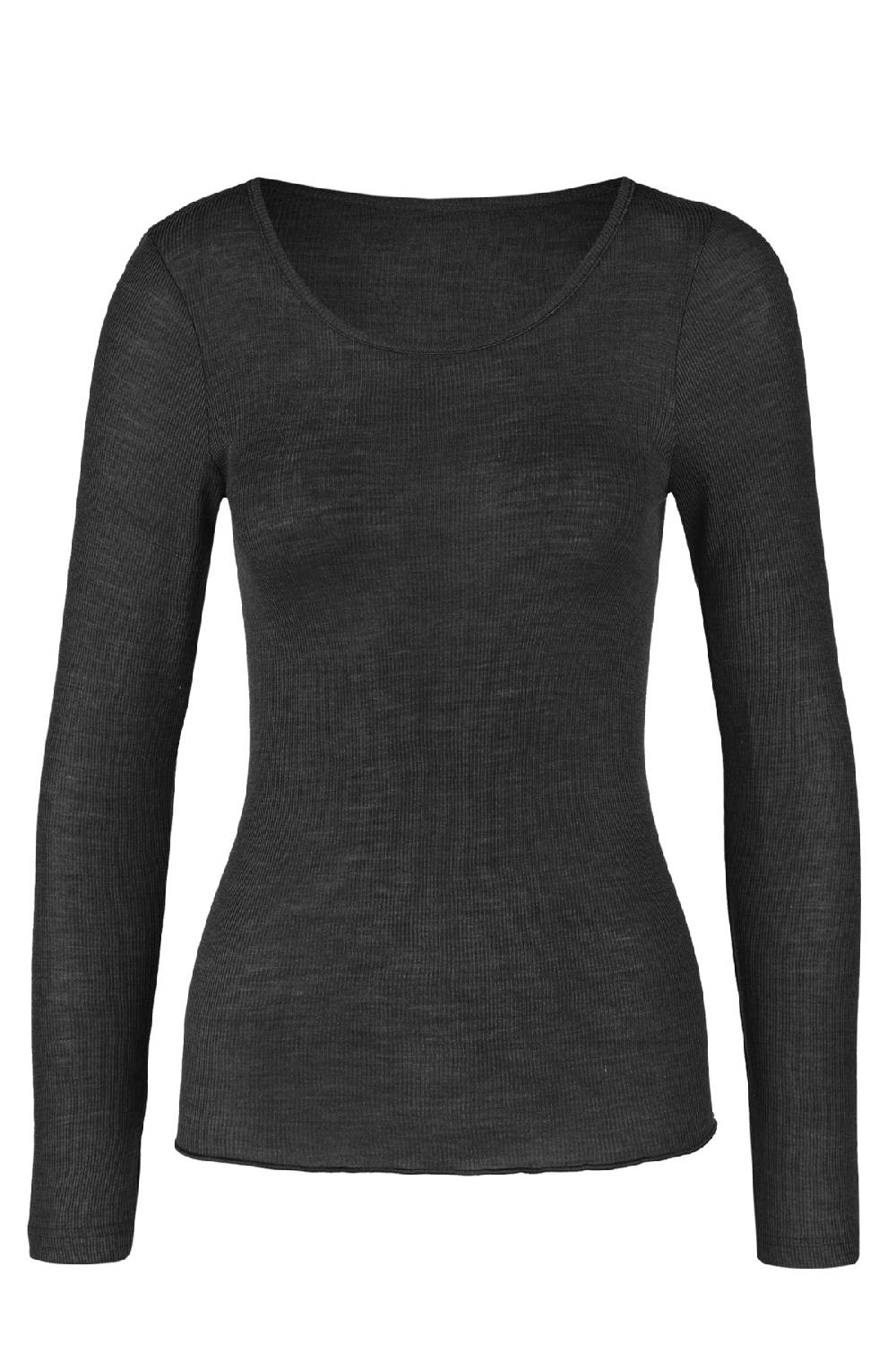 Nina Von C. Langarm Shirt, WOOL SILK