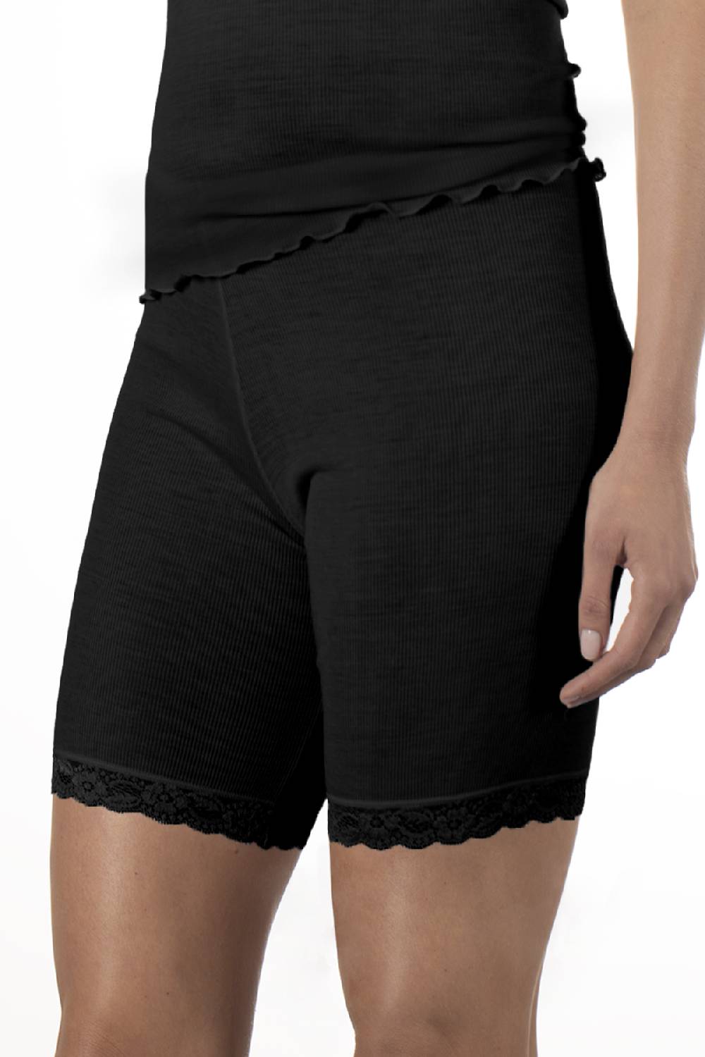 Nina Von C. Long Pants, WOOL SILK