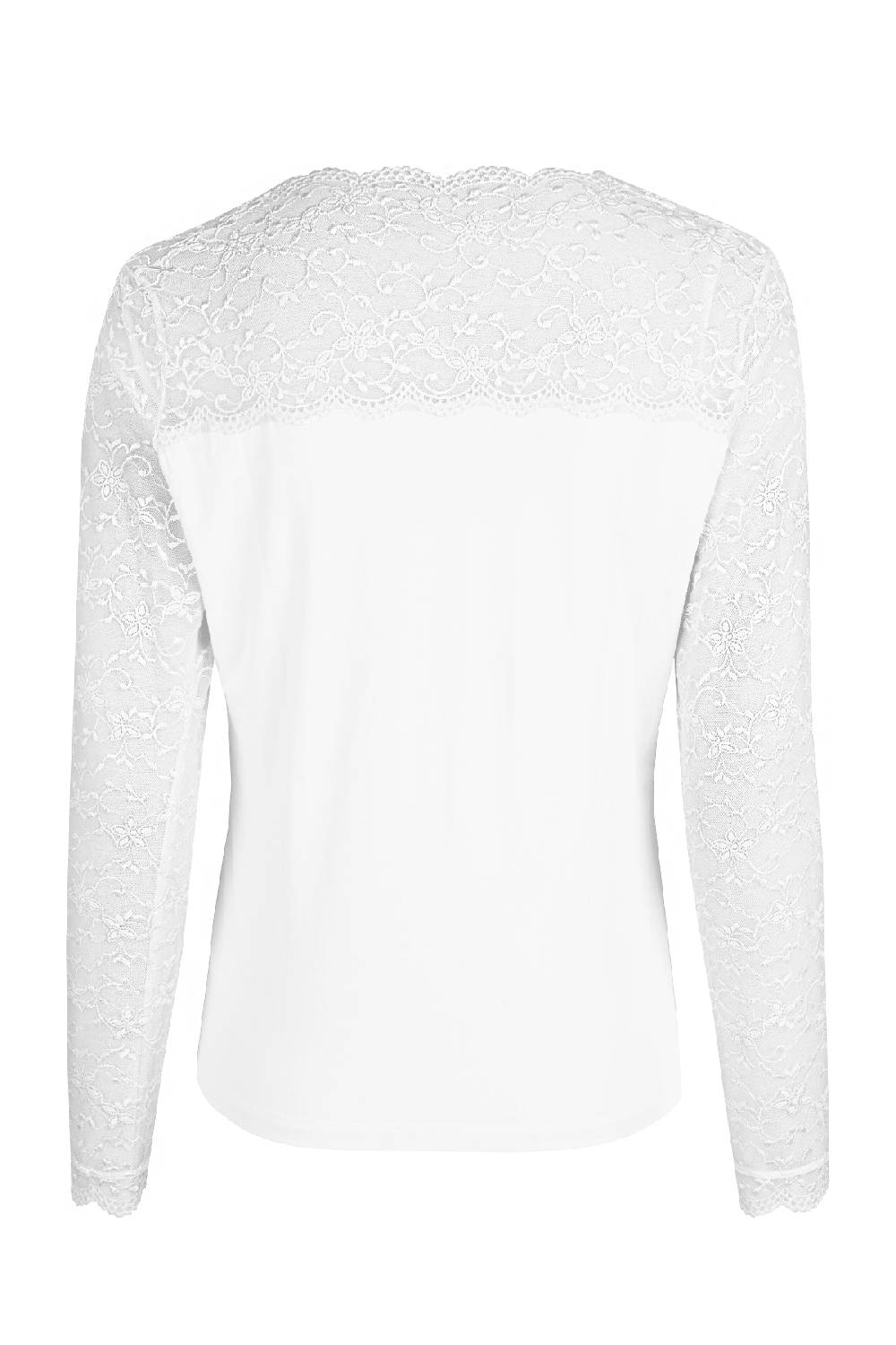 Nina Von C. Spitzenshirt, Langarm