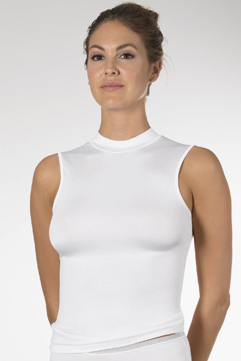 Nina Von C. Top mit Stehkragen, PURE