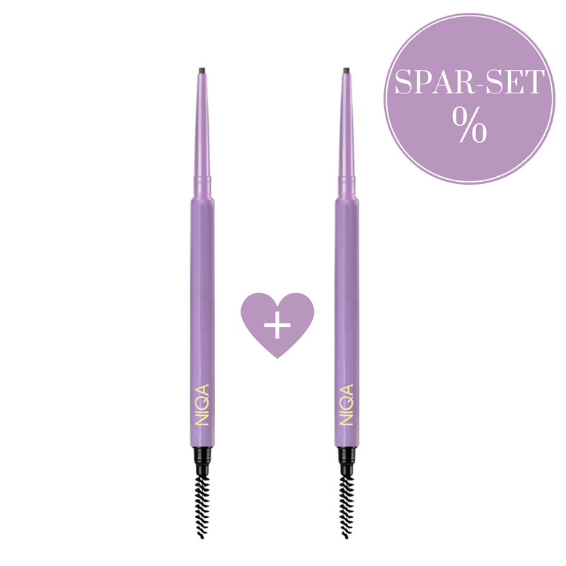 Niqa Cosmetics Browliner Mocca Duo Set