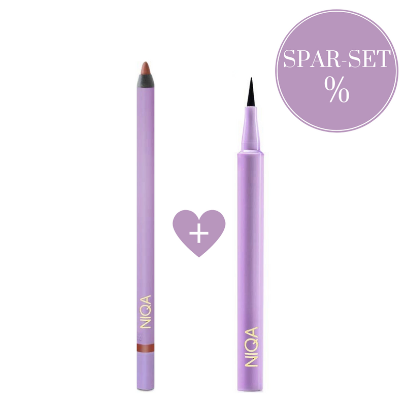 Niqa Cosmetics EYELINER-LIPLINER DUO SET