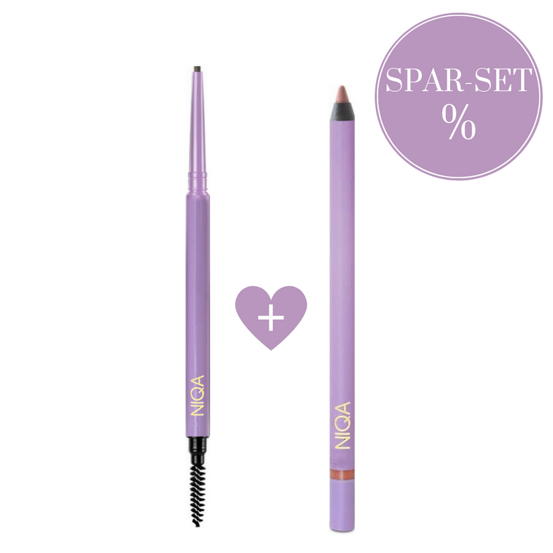 Niqa Cosmetics LIPLINER-BROWLINER DUO SET