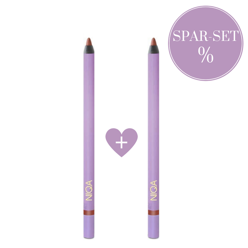 Niqa Cosmetics Lipliner Toffee Duo Set