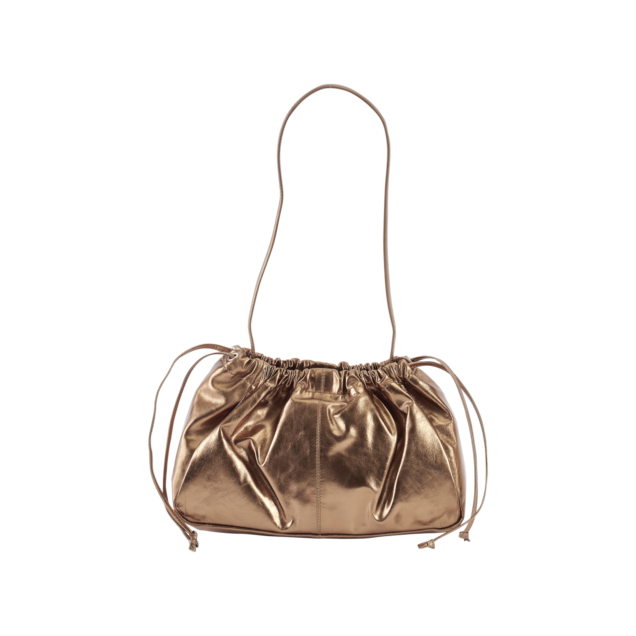 Nitzsche Accessoires Glamourbag Aus Rindsleder Mit Gummizug