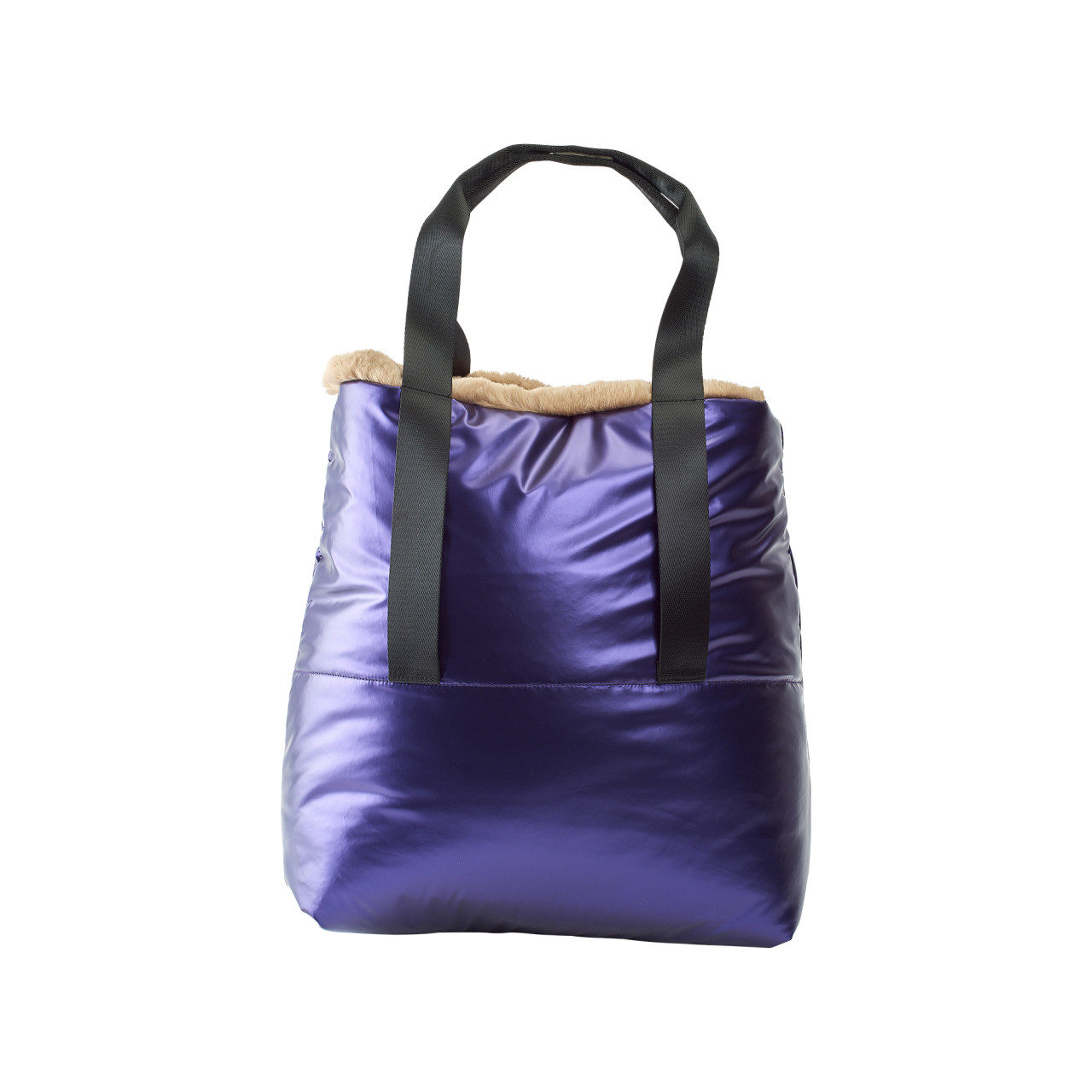 Nitzsche Accessoires Handtasche Für Damen Mit Plüsch-Außenseite