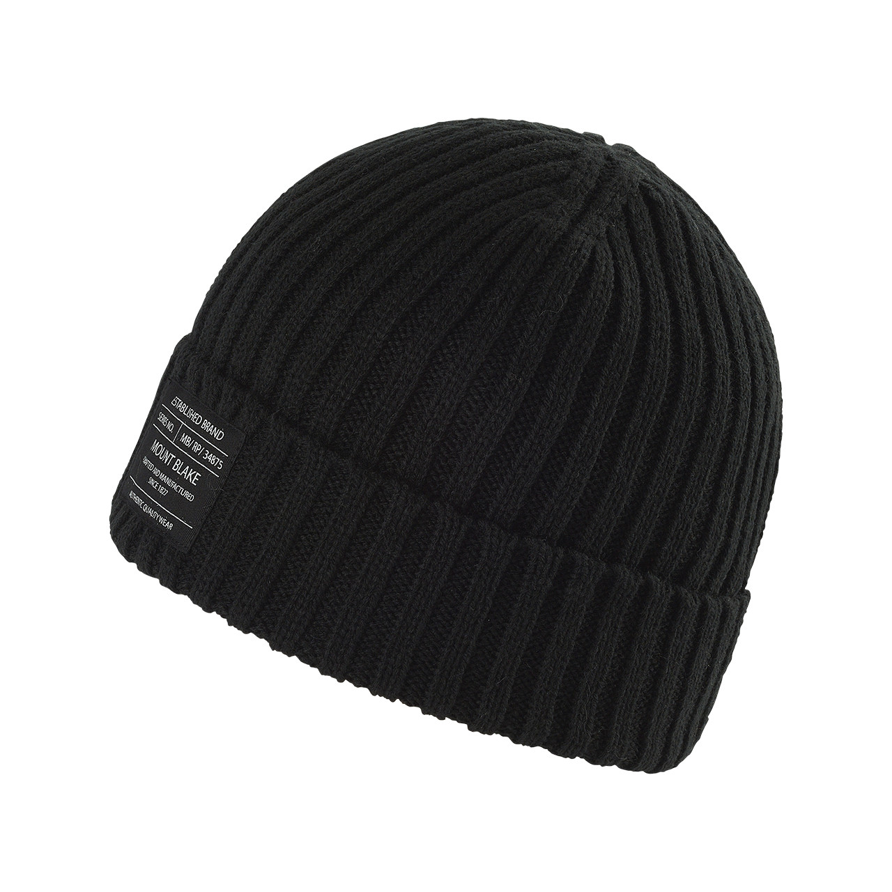 Nitzsche Accessoires Lässige Herren Strickmütze Mit NF Label