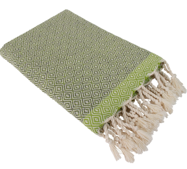 Nitzsche Accessoires Schickes Strandtuch Mit Fransen