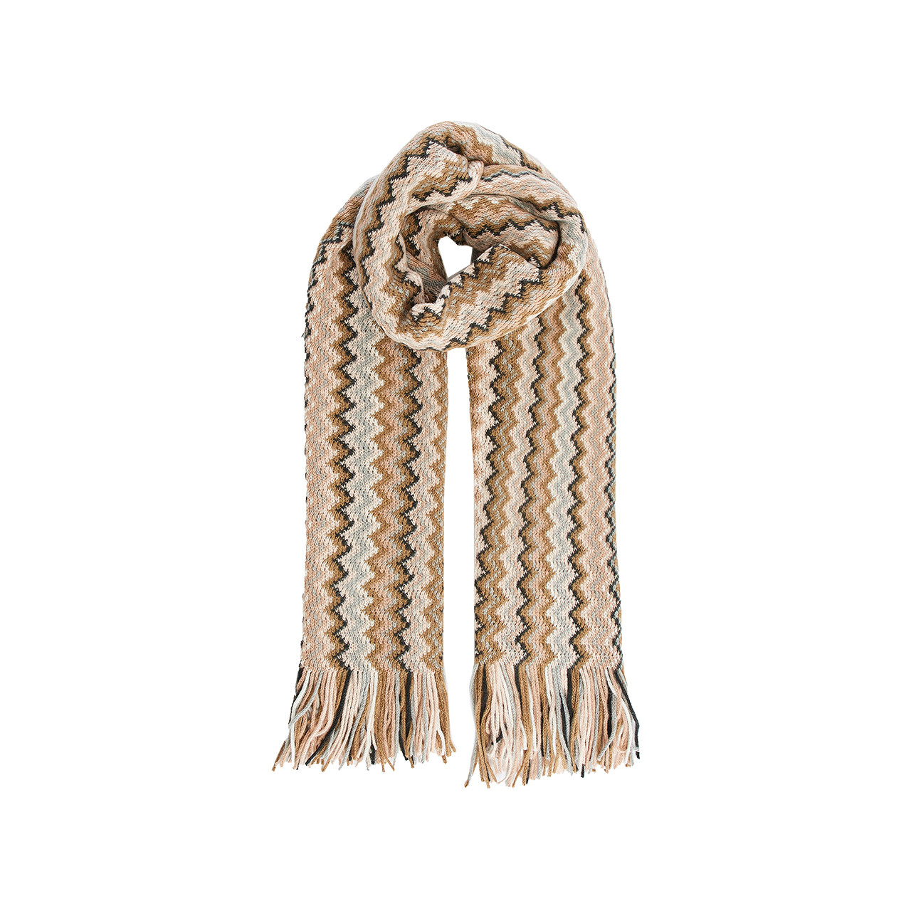 Nitzsche Accessoires Strickschal Im Streifendesign Für Damen