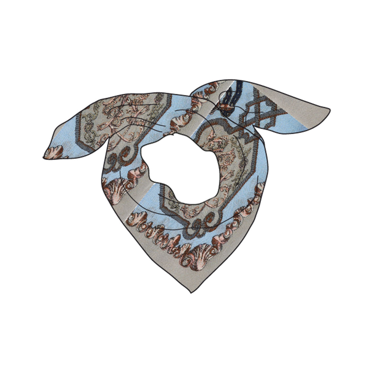 Nitzsche Accessoires Verspieltes Dreieckstuch Für Damen