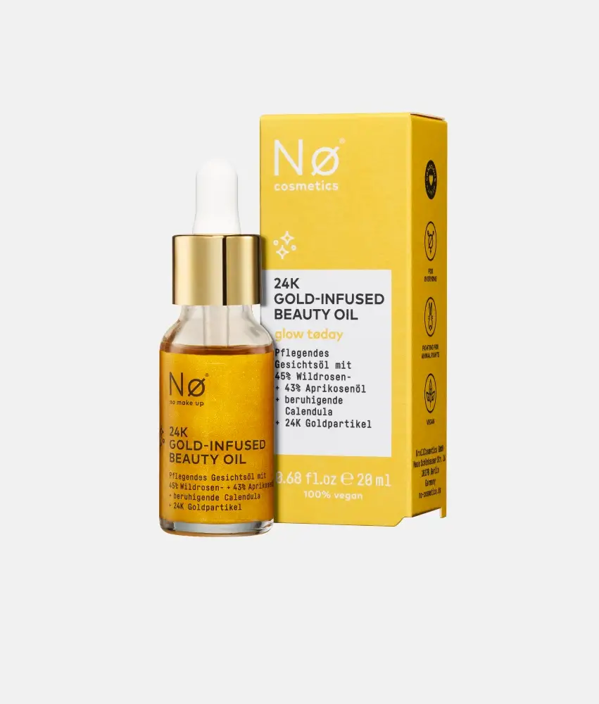 Nø Cosmetics Glow Tøday 24K Gold-Infused Beauty Oil