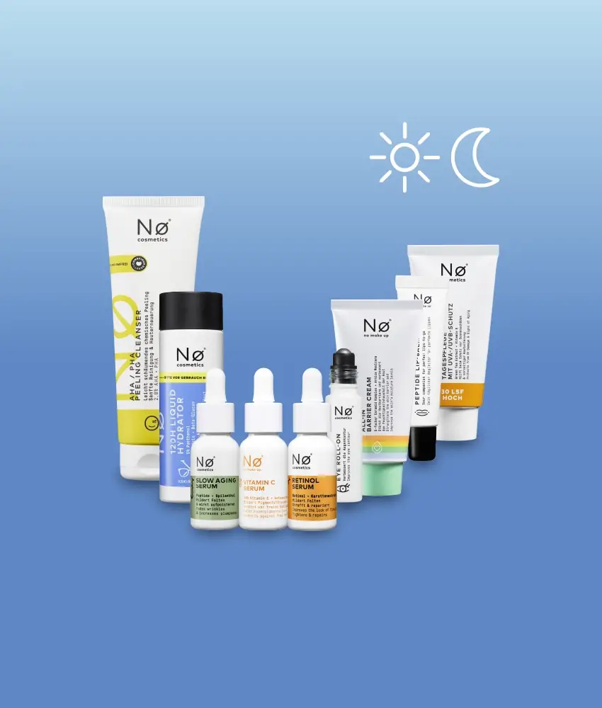 Nø Cosmetics Anspruchsvolle Haut Day & Night Routine