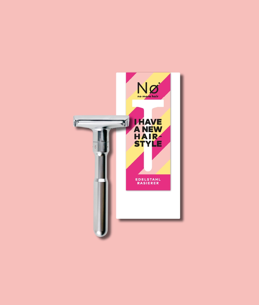 Nø Cosmetics blade tøday Rasierhobel