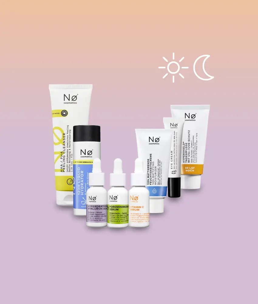 Nø Cosmetics Normale Haut Day & Night Routine