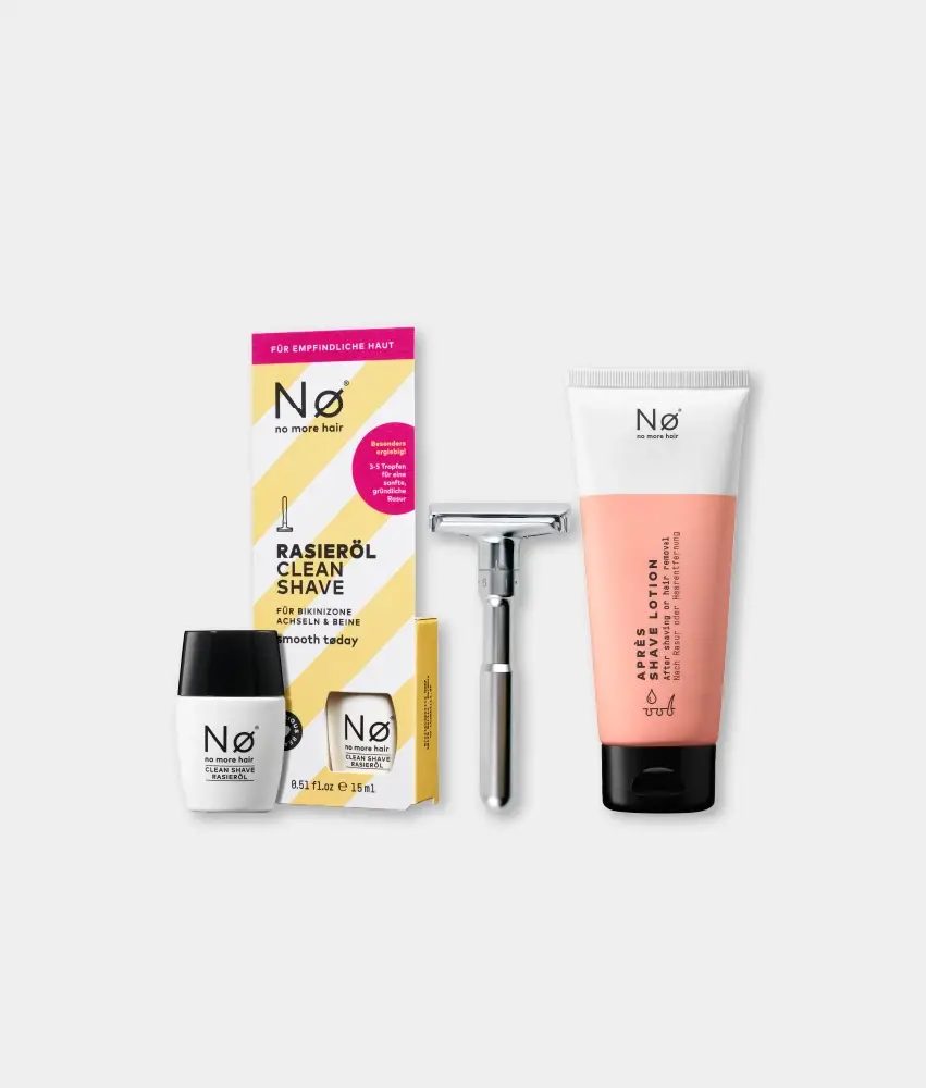 Nø Cosmetics shaved tøday Rasierset mit Rasieröl