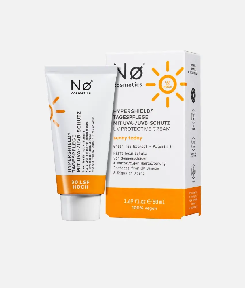 Nø Cosmetics Sunny Tøday Hypershield® Tagespflege Mit UVA-/UVB-Schutz