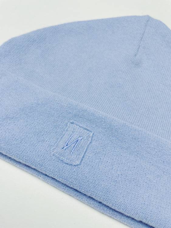 Nonoi Studio EISBLAUE MÜTZE "OTTAWA" AUS WOLLE // UNISEX