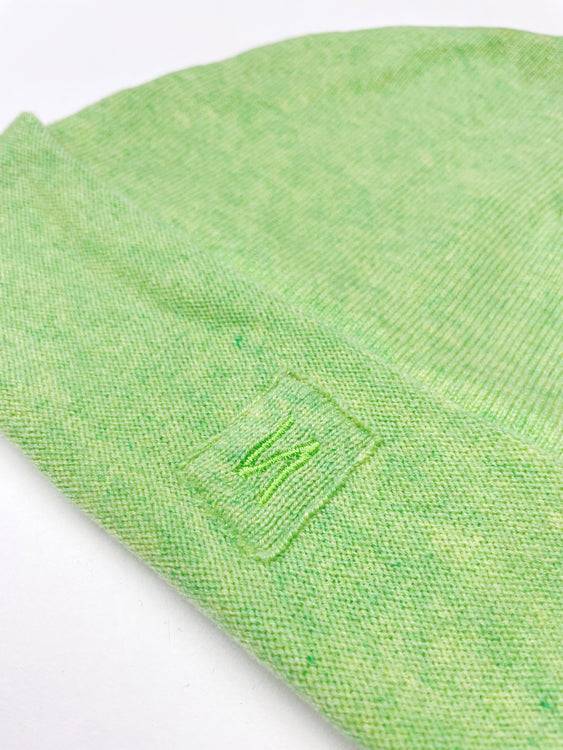 Nonoi Studio MÜTZE HELLGRÜN "BANGKOK" AUS KASCHMIR // UNISEX