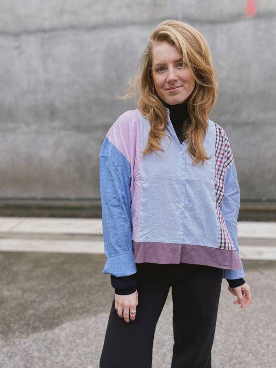 Nonoi Studio Blouson // Rosa + Blau // Onesize