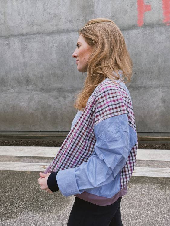 Nonoi Studio Blouson // Rosa + Blau // Onesize