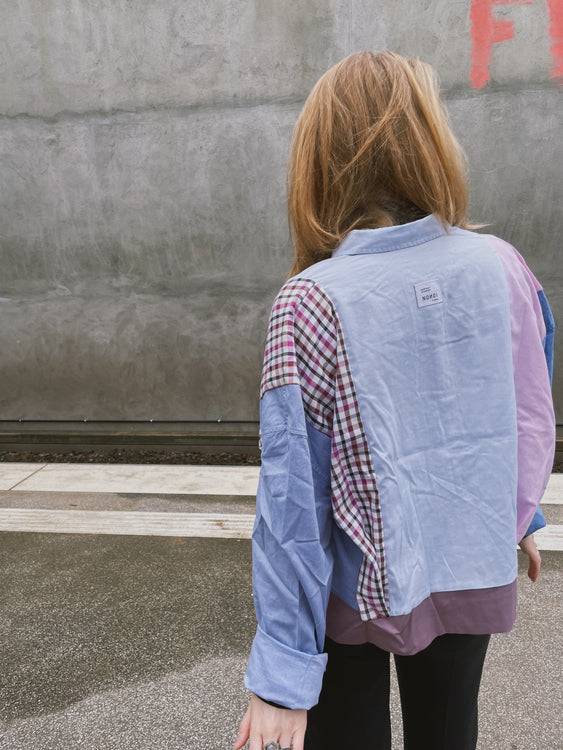 Nonoi Studio Blouson // Rosa + Blau // Onesize