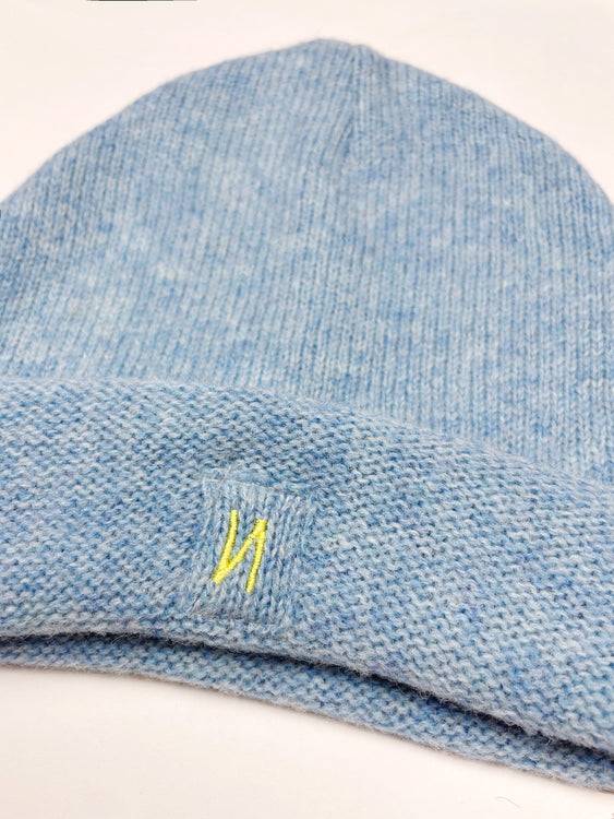Nonoi Studio HELLBLAUE MÜTZE " GERA" AUS WOLLE