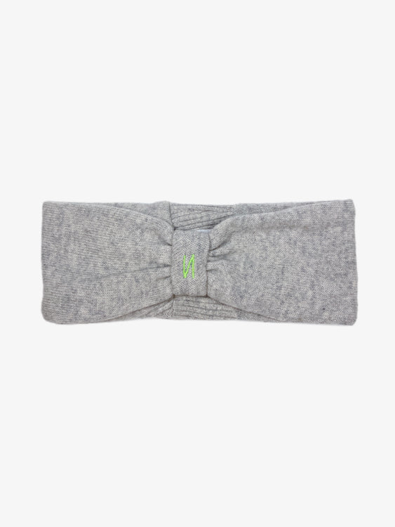 Nonoi Studio STIRNBAND "ARGUALAS" HELLGRAU // KASCHMIR