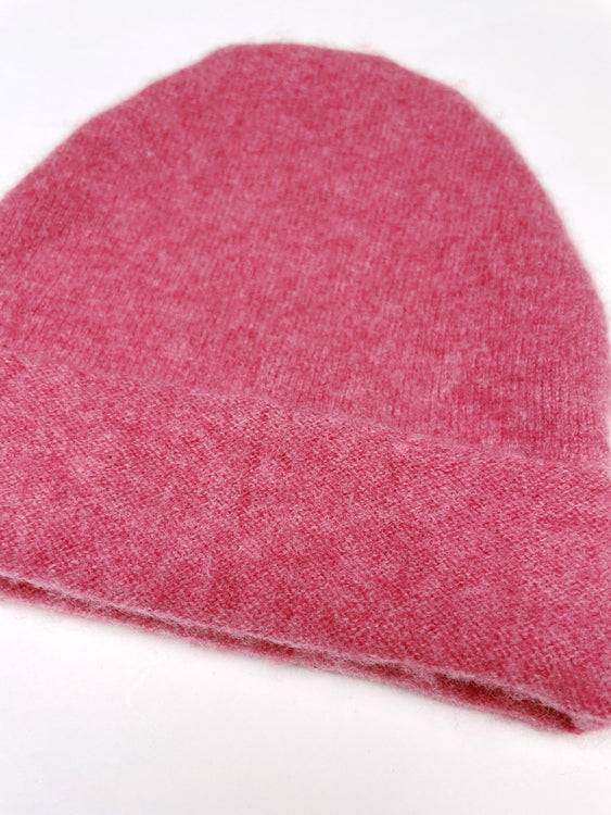 Nonoi Studio PINKE KINDERMÜTZE "LITTLE CAPRI" AUS KASCHMIR