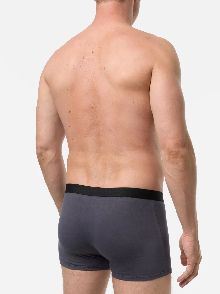 Nur Die Boxer Cotton Strech 3er Pack - Navy/graumelange/grau - Größe 8 | XXL | 56