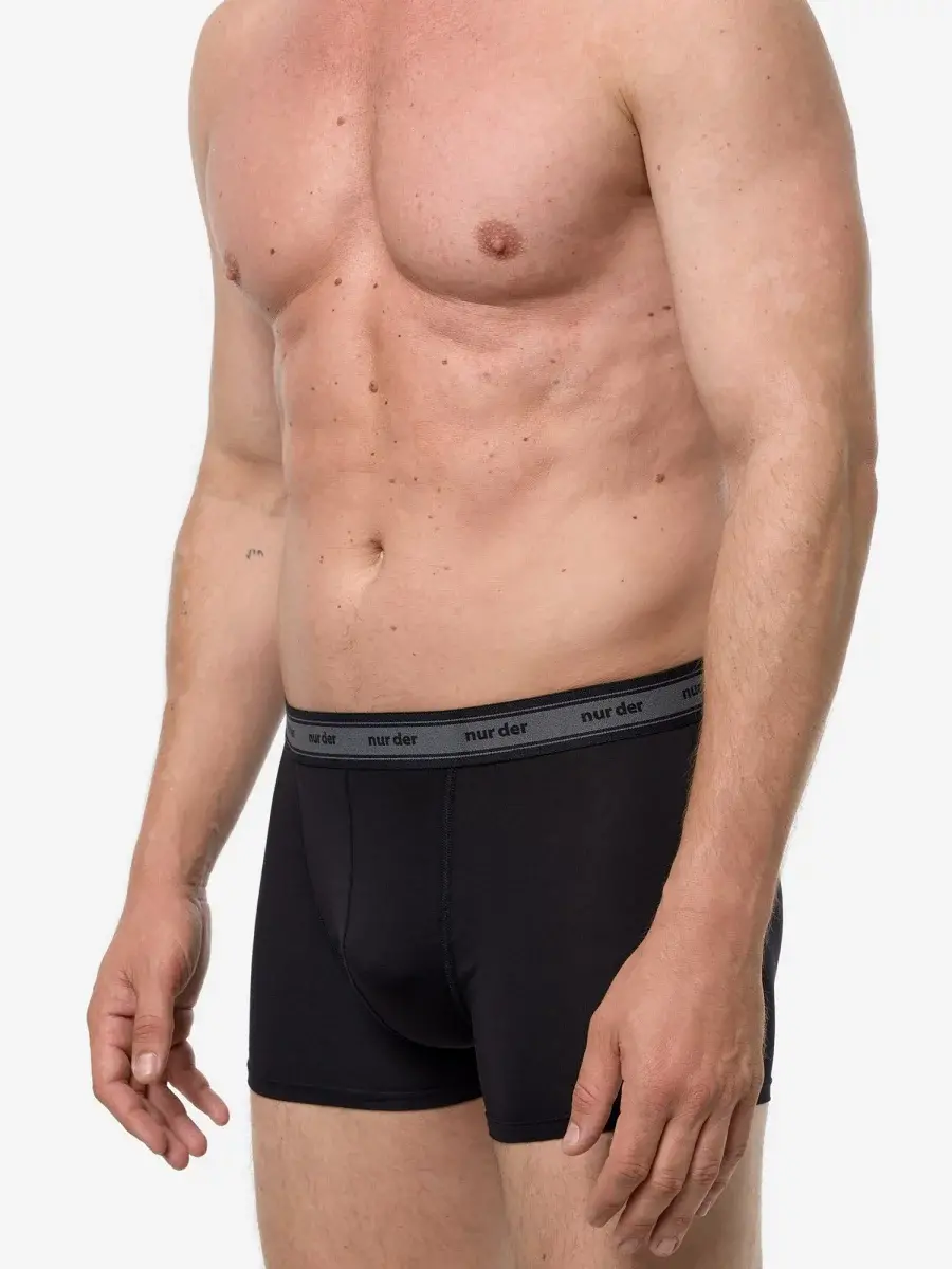 Nur Die Boxer Organic Cotton 2er Pack - Schwarz - Größe 7 | XL | 54