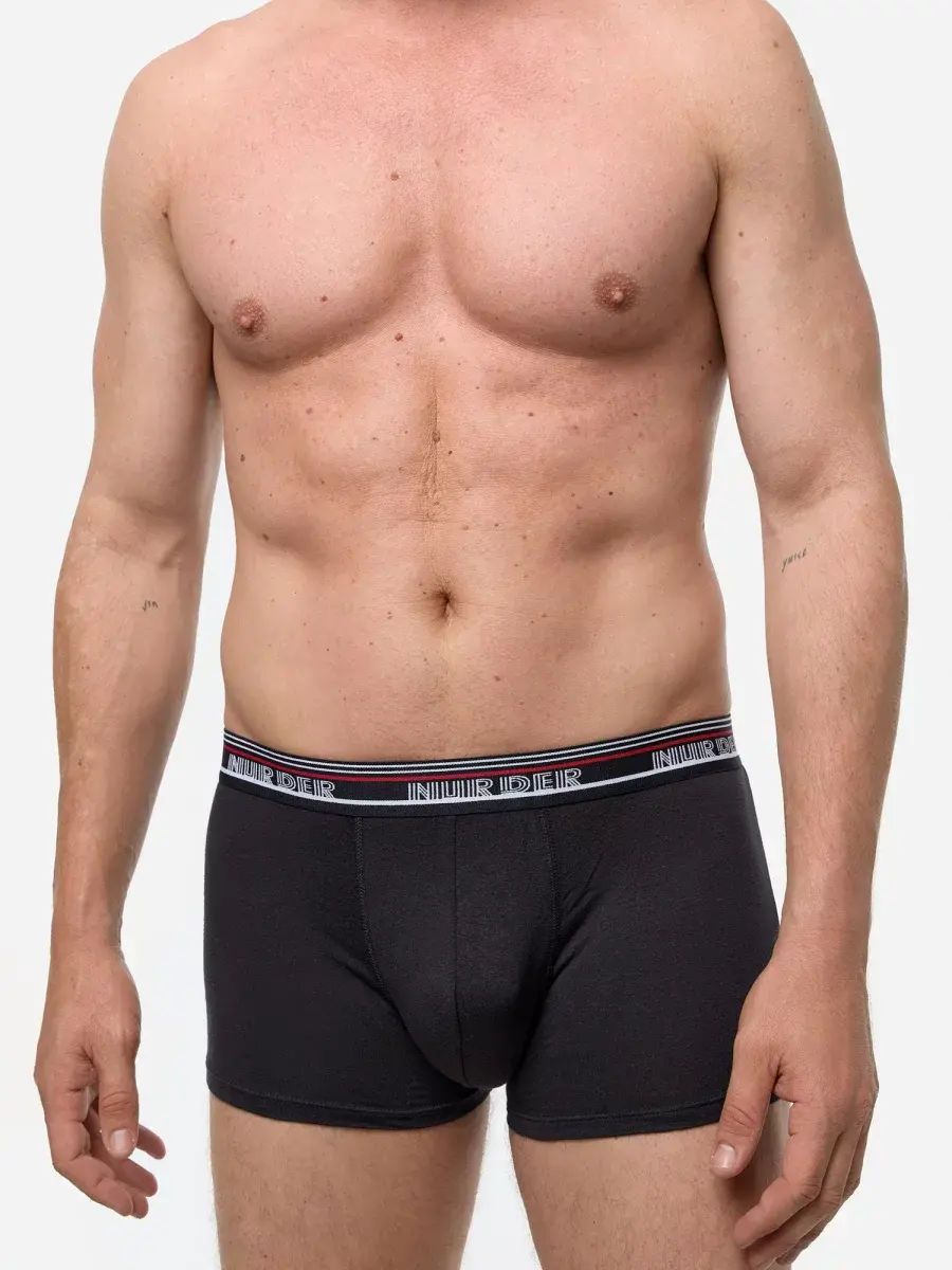 Nur Die Boxer Powerful 3er Pack - schwarz - Größe 6 | L | 52