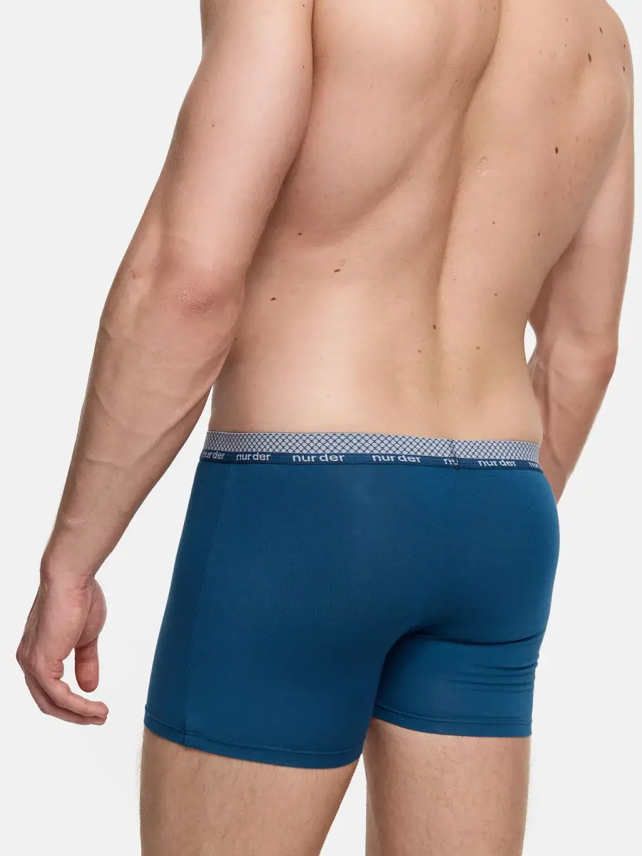 Nur Die Boxershorts Modal-Cotton - Petrolblau - Größe 7 | XL | 54