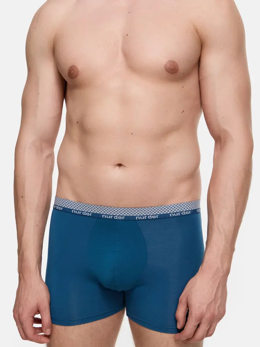 Nur Die Boxershorts Modal-Cotton - Petrolblau - Größe 7 | XL | 54