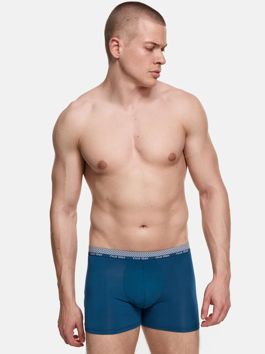 Nur Die Boxershorts Modal-Cotton - petrolblau - Größe 7 | XL | 54