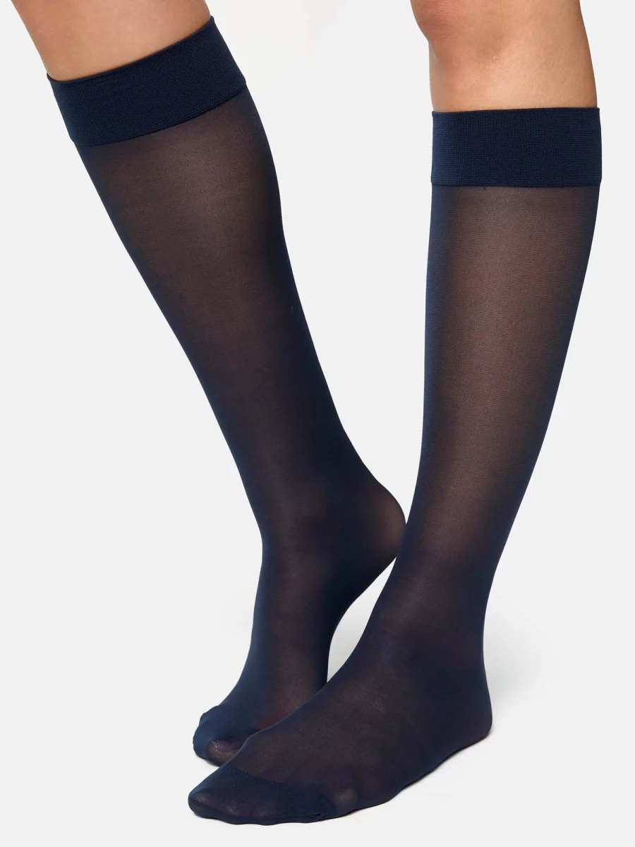 Nur Die Knie Fit in Form - dunkelblau - Größe one size