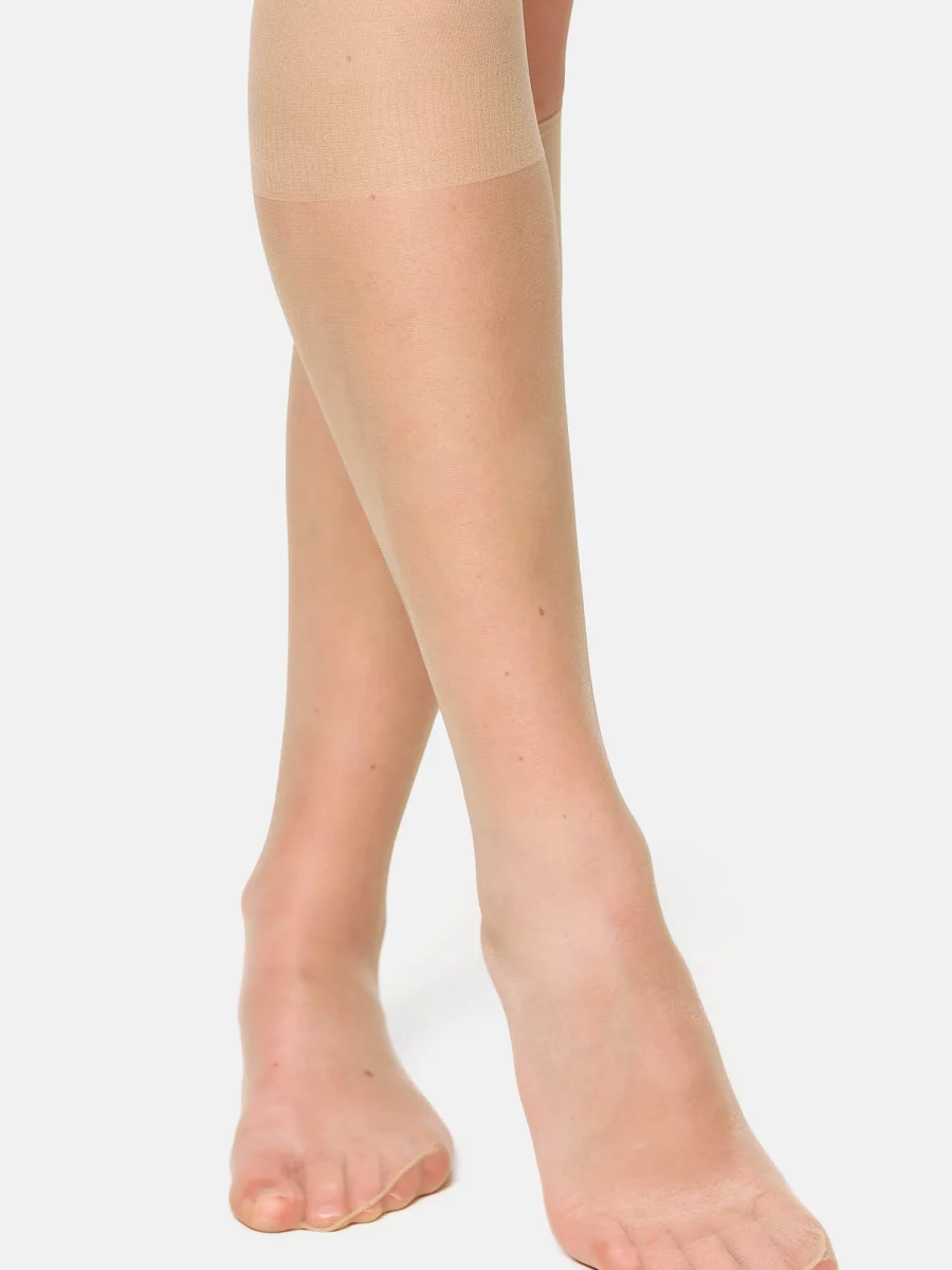 Nur Die Kniestrümpfe Seidenfein 15 DEN - teint - one size