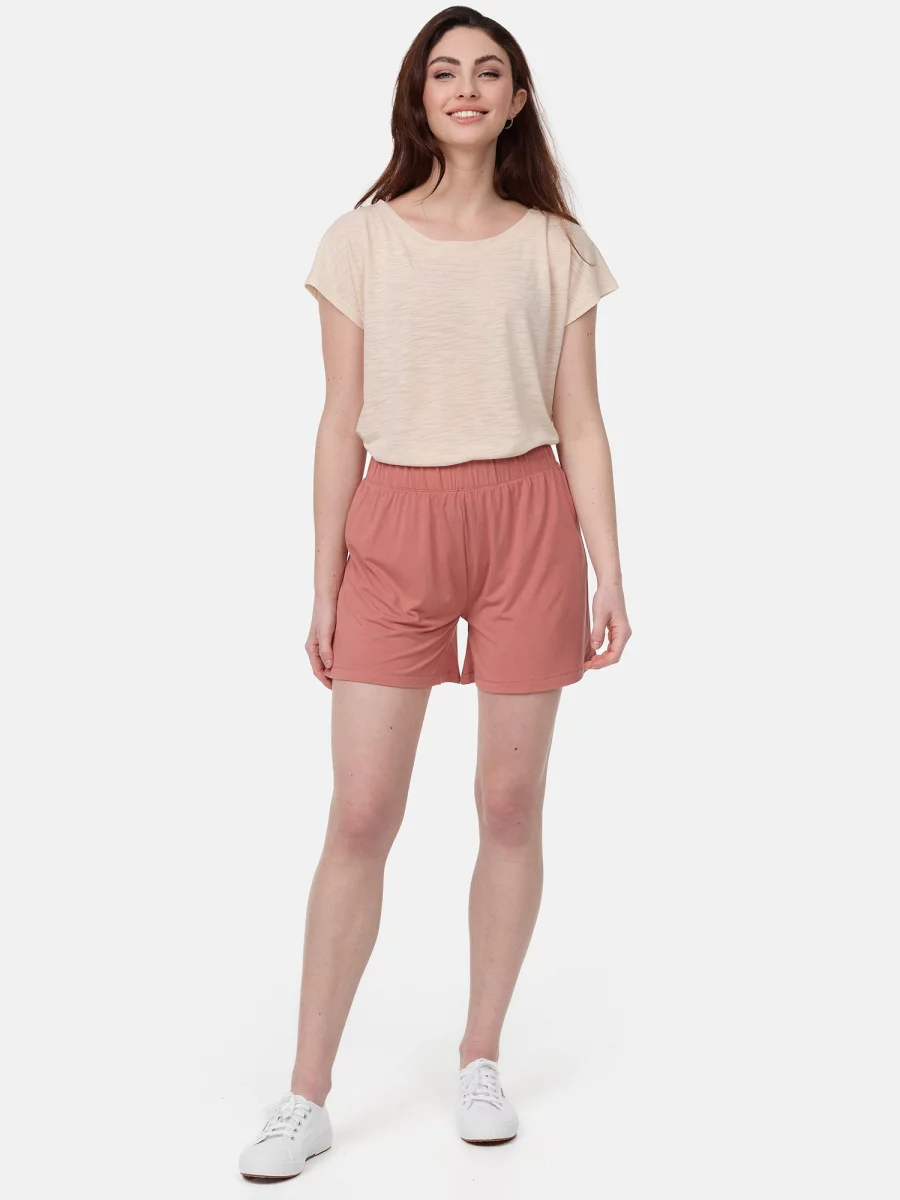 Nur Die Lounge Shorts - Relax & Go - Marsala - Größe 48-50