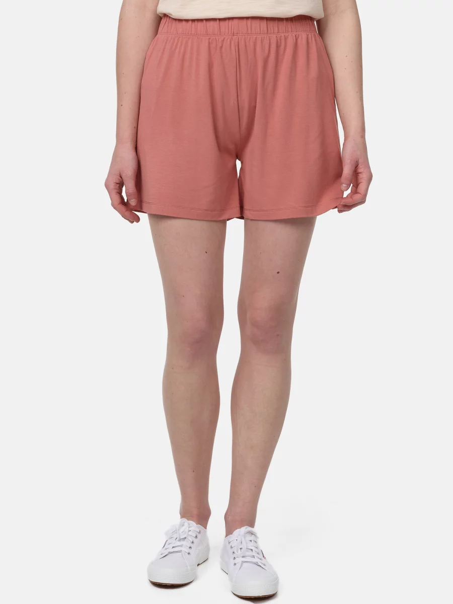 Nur Die Lounge Shorts - Relax & Go - marsala - Größe 48-50