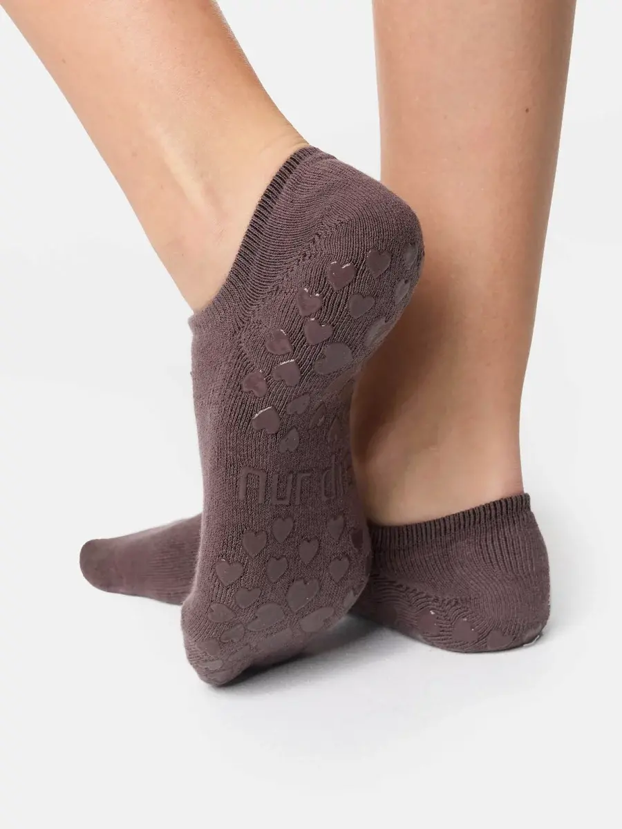 Nur Die Fitness Füssling - Taupe - Größe 35-38